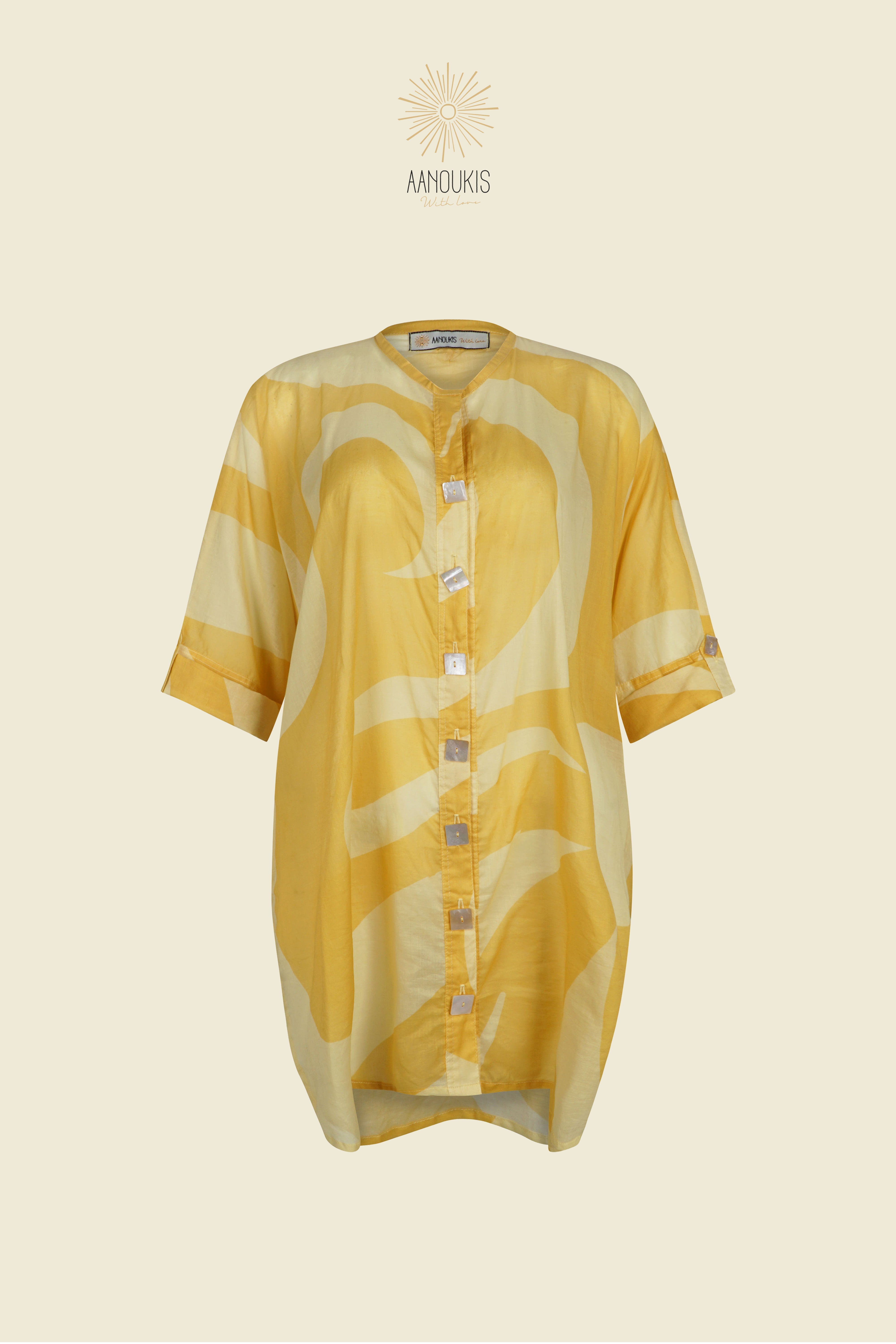 FLORES SHIRT - Sumba Ray Yellow