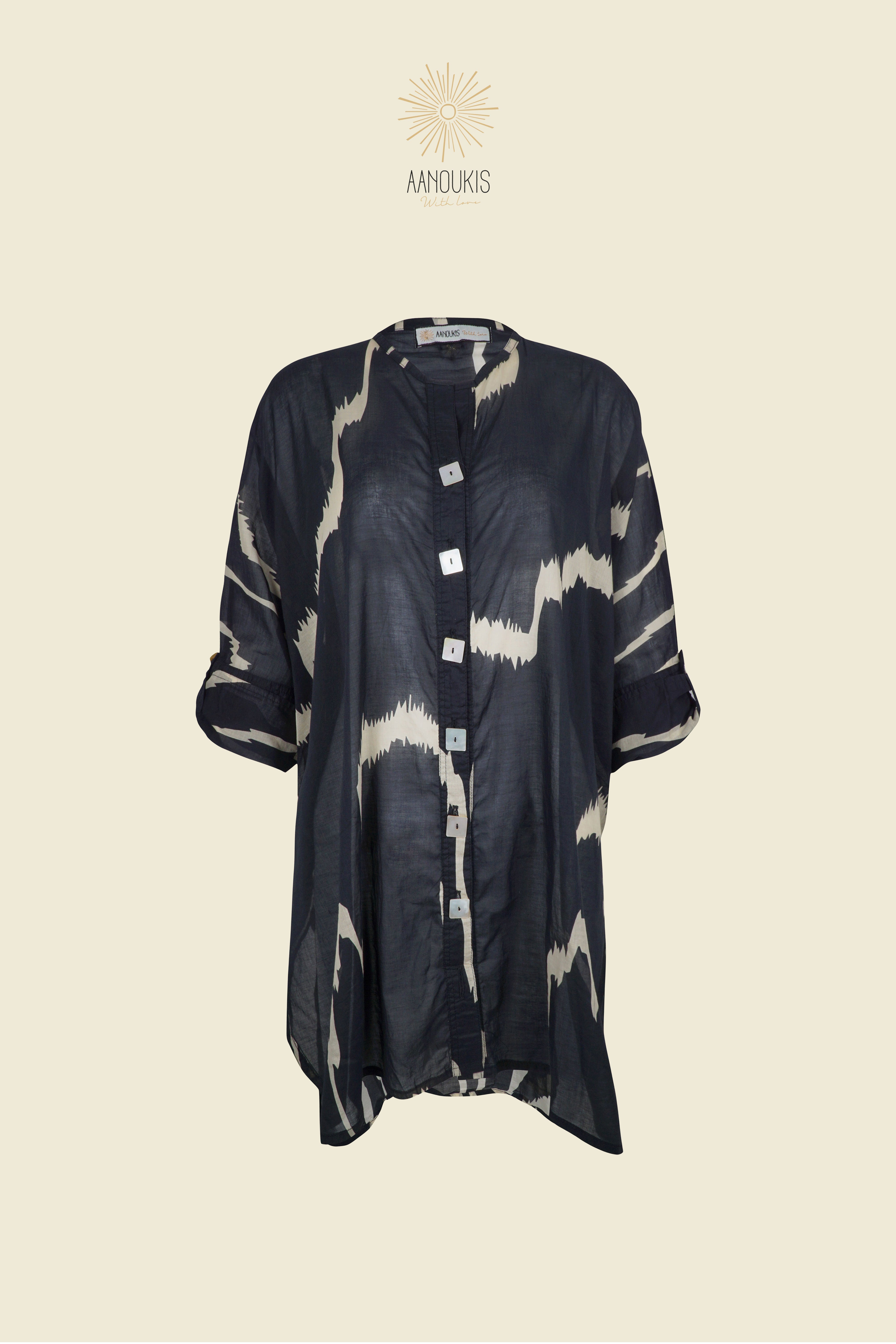 FLORES SHIRT - Wai Sumba Black
