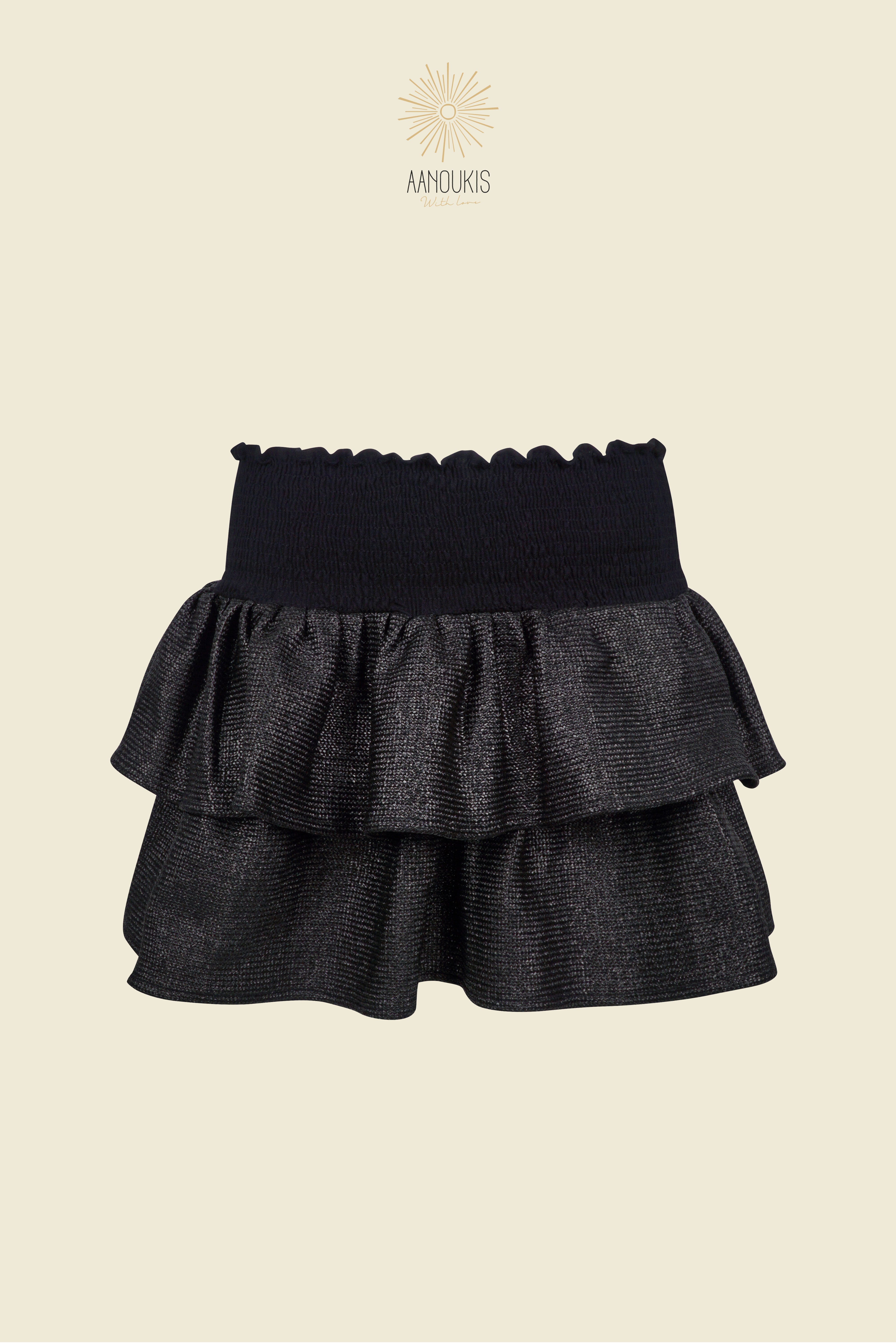PRETTY SKIRT - Black Rattan