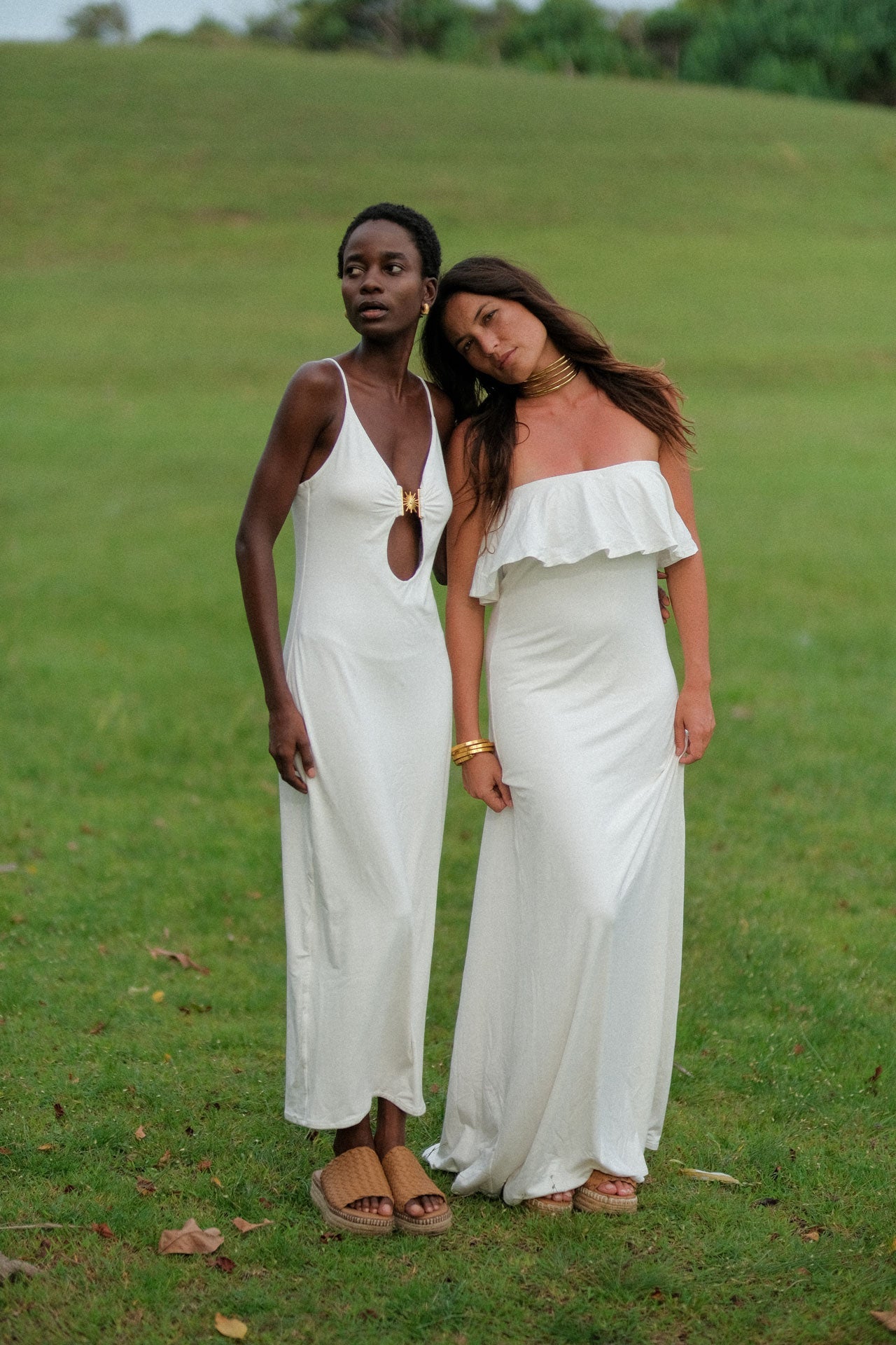 TANARA DRESS - Ivory