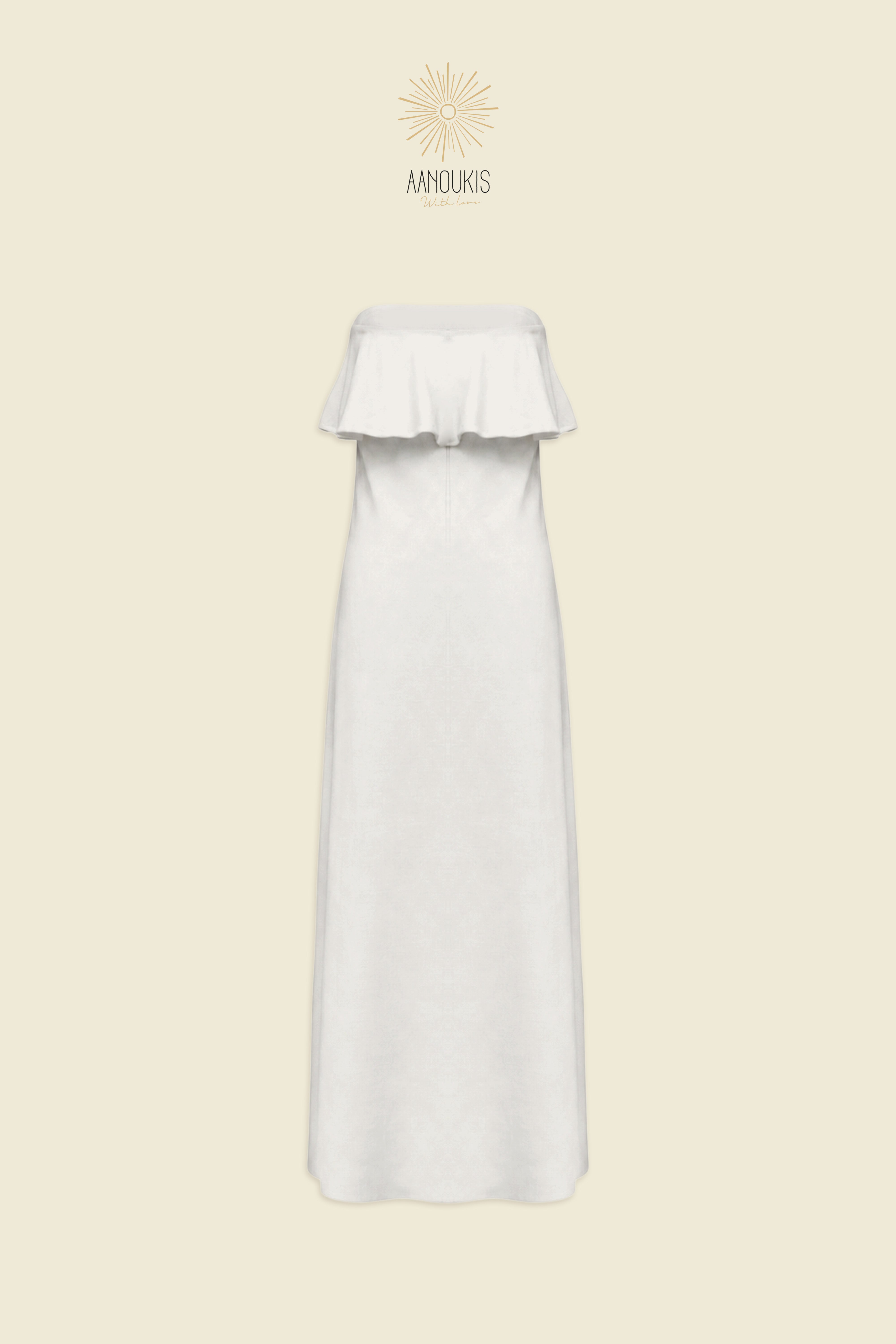 CAP KAROSO DRESS - Ivory