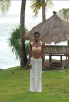 MERMAID CROCHET SKIRT - Ivory