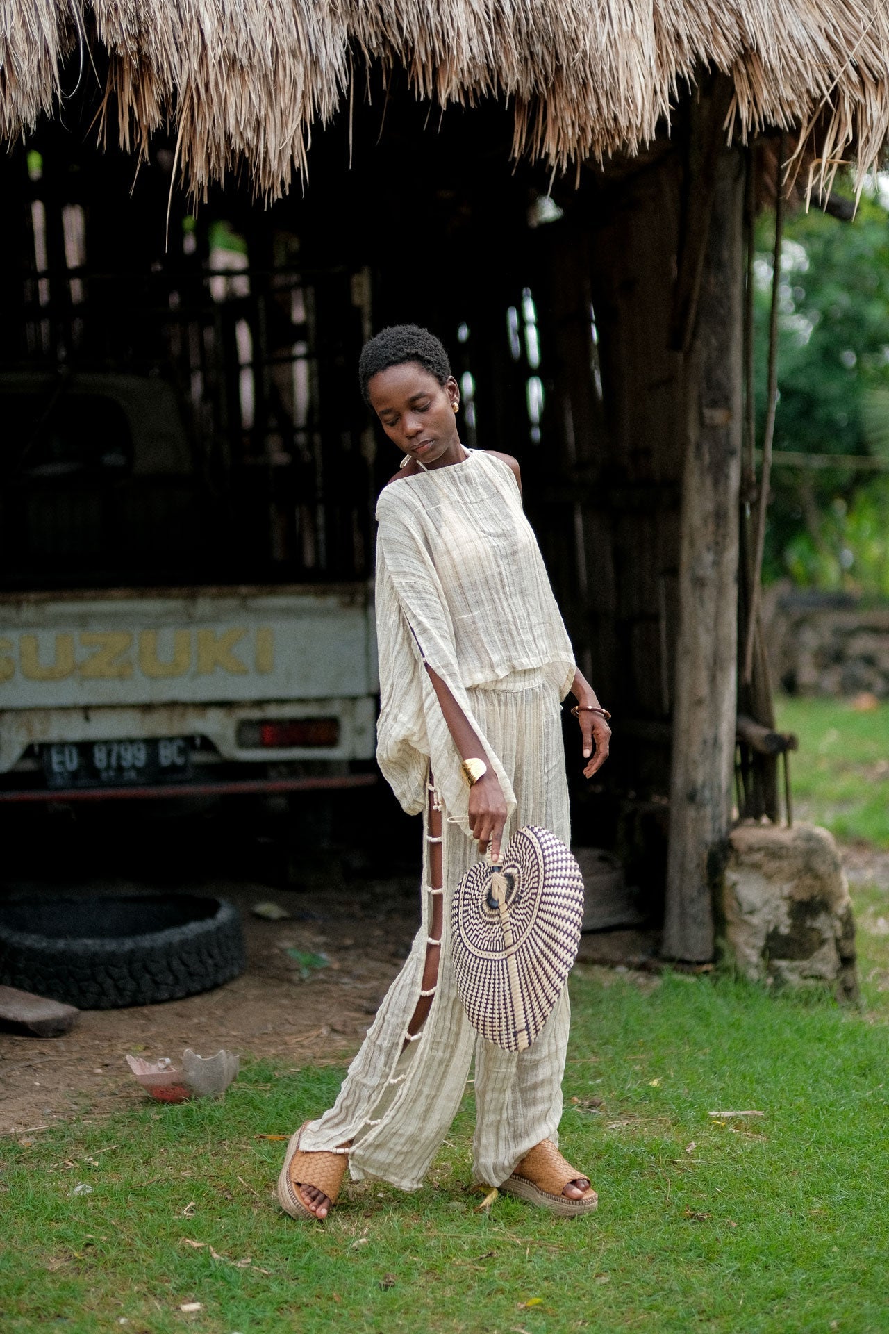 MARAPU PANTS - Natural Khaki