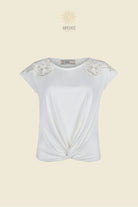 NIHI T-SHIRT - Ivory