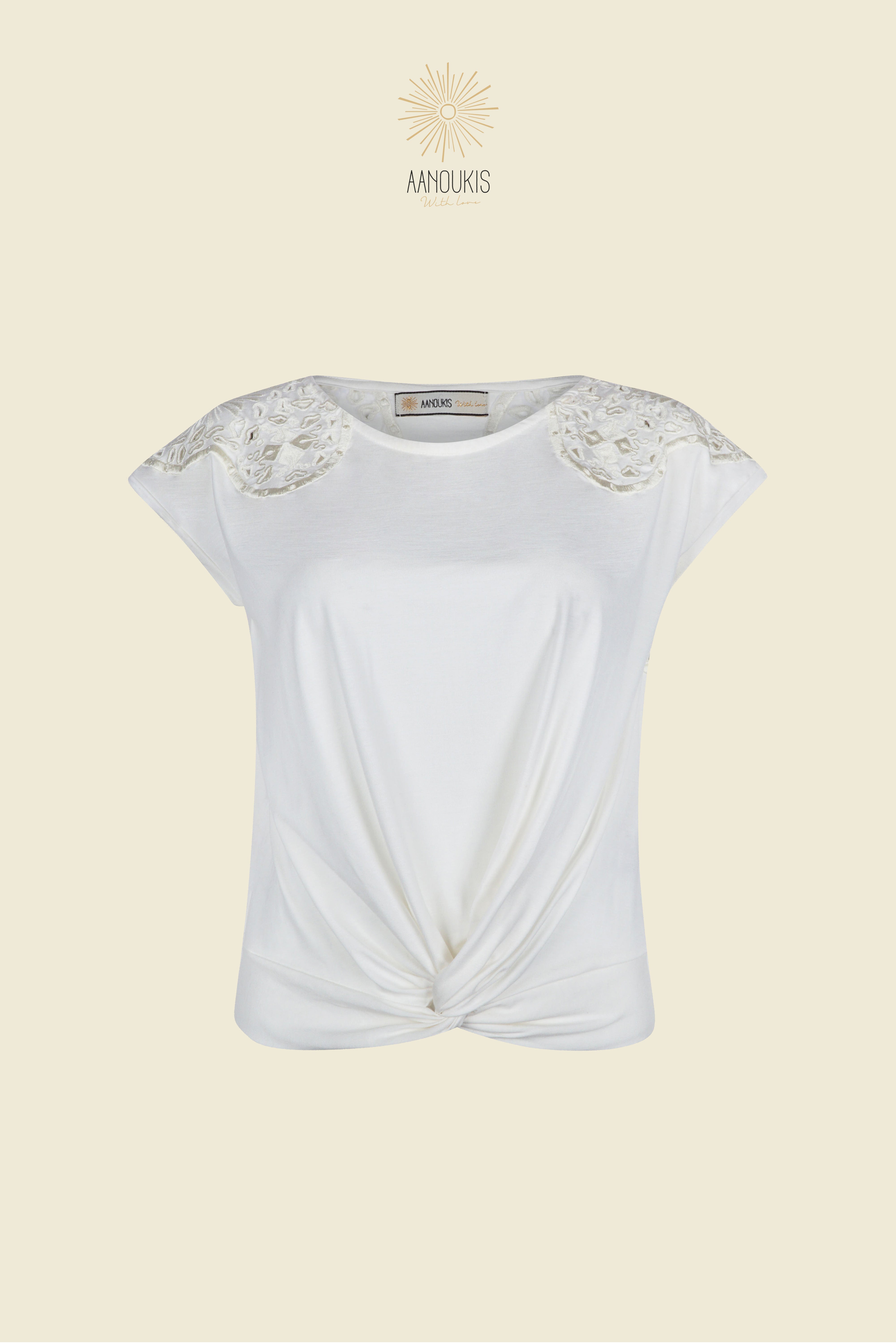 NIHI T-SHIRT - Ivory