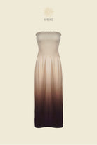 OCEAN DRESS - Degrade Brown