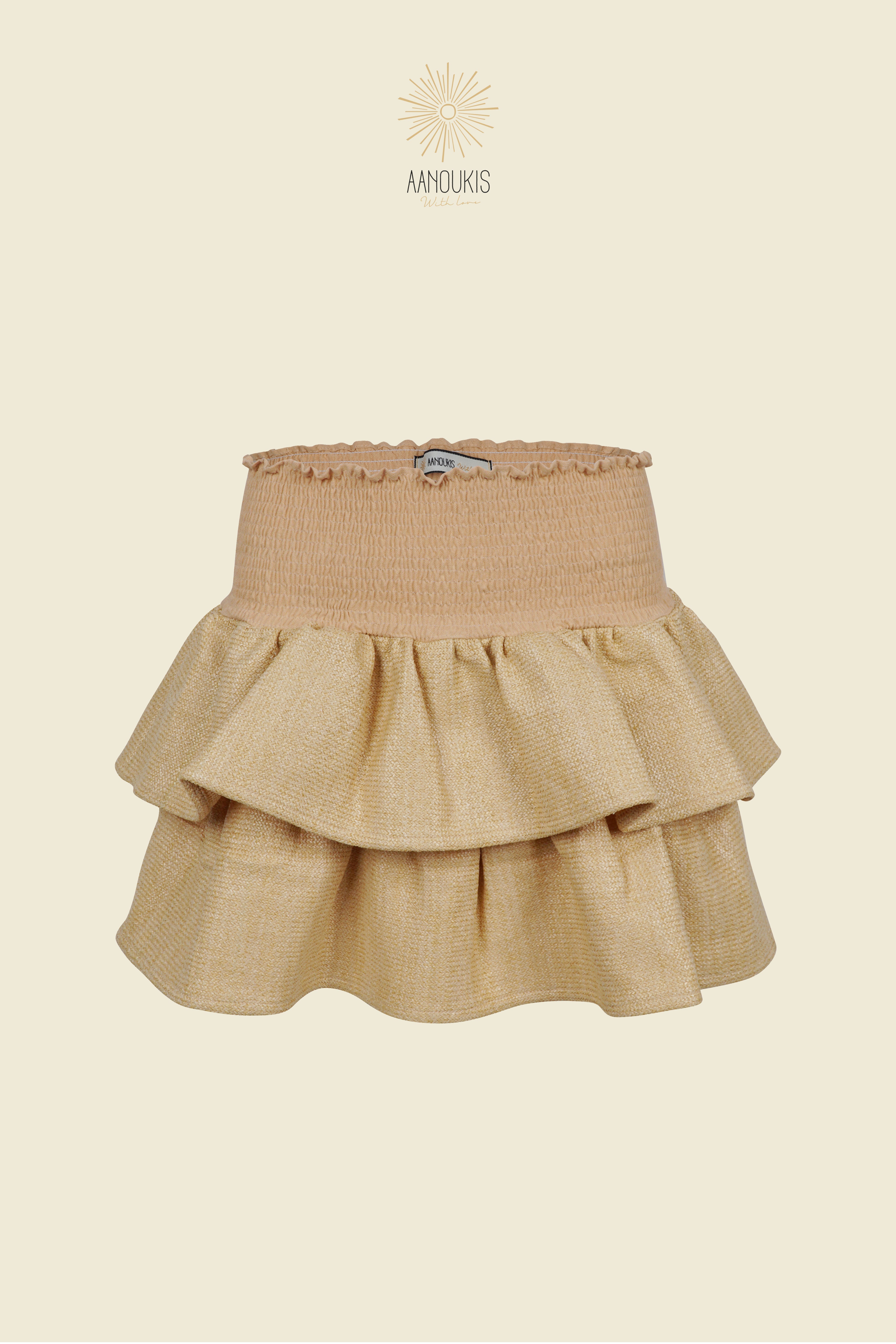 PRETTY SKIRT - Natural Rattan