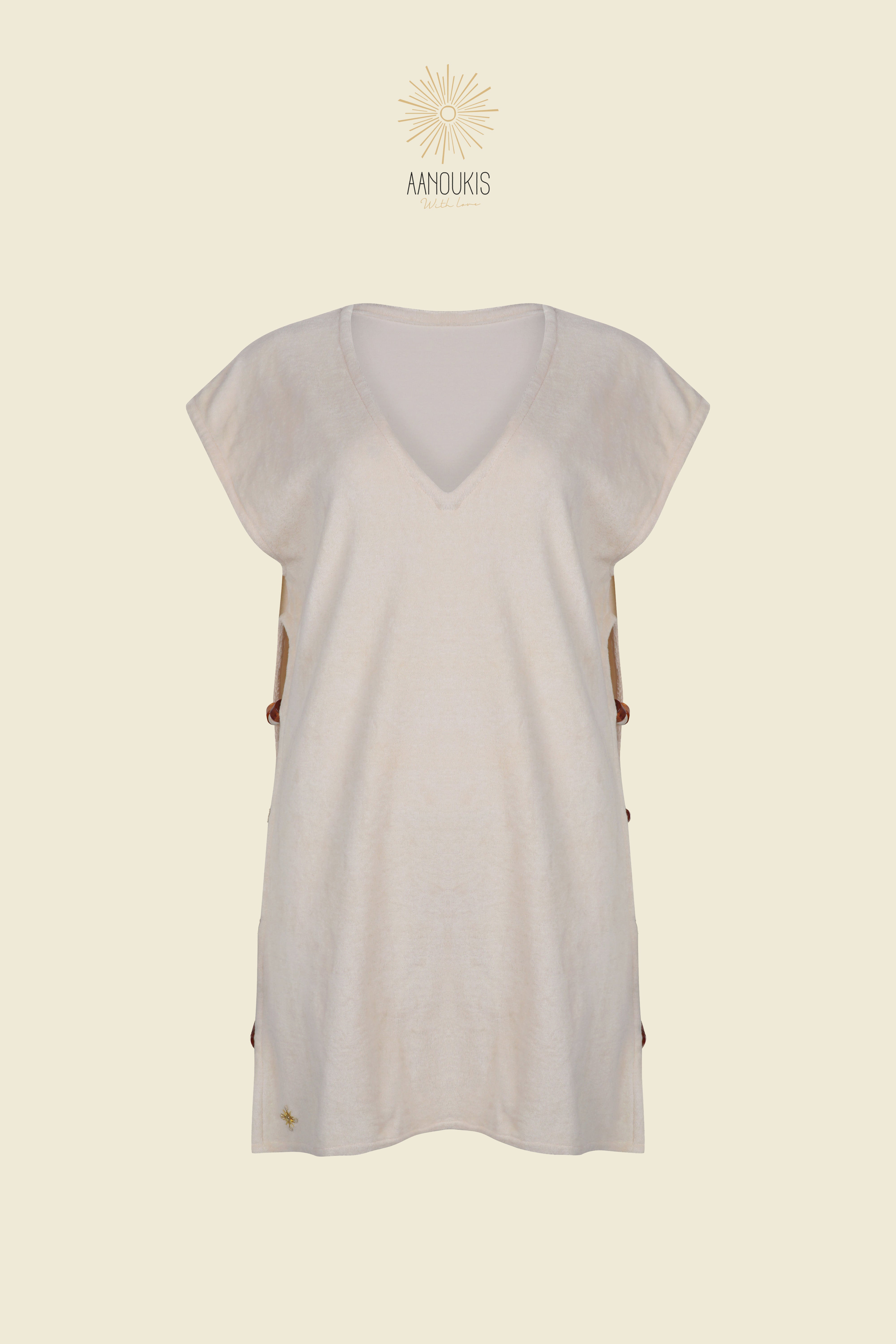 WAIKURI LAGOON DRESS - Ivory