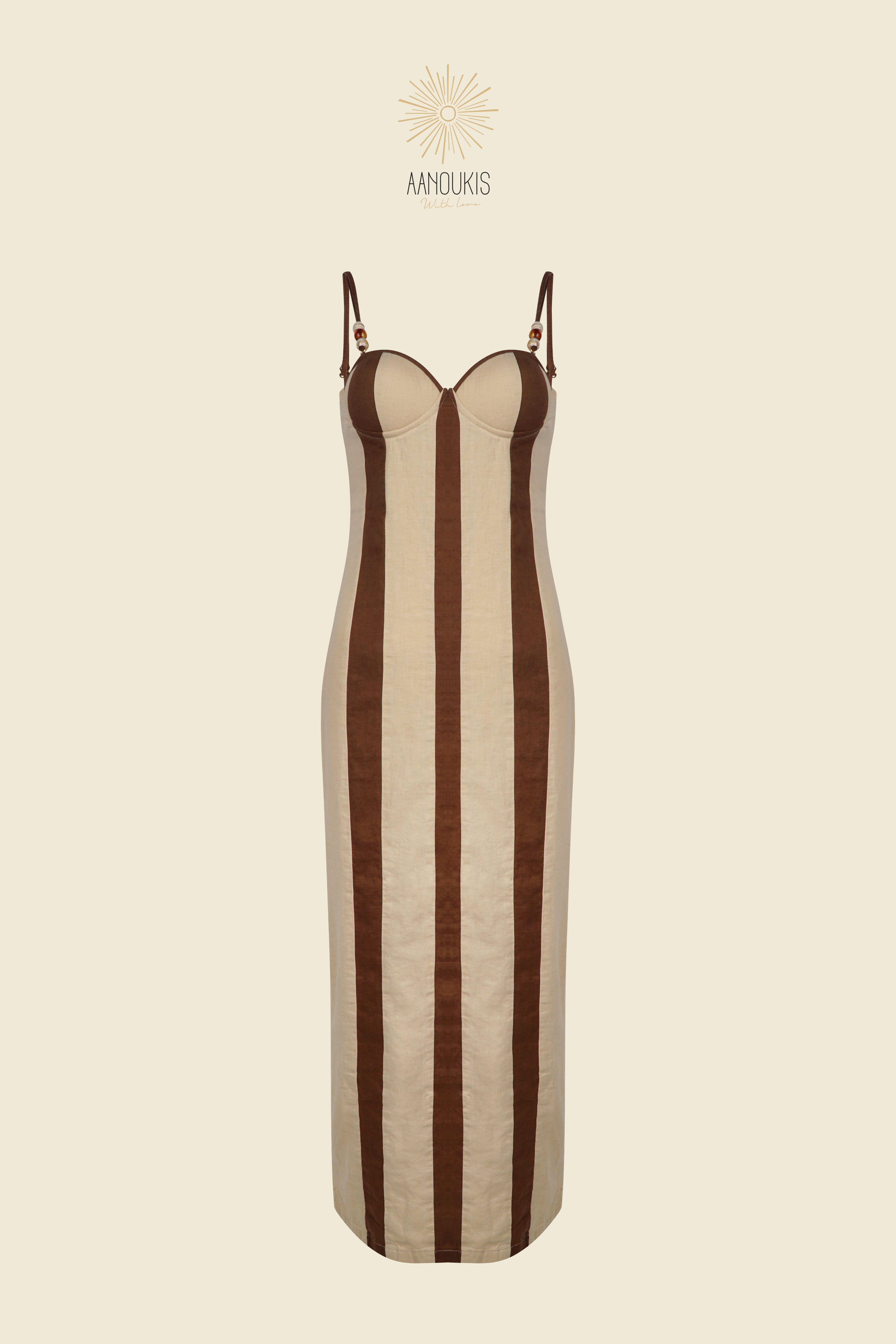 WATU DRESS - Brown