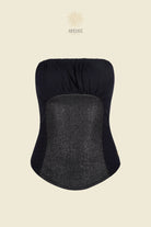 WULA TOP - Black Rattan